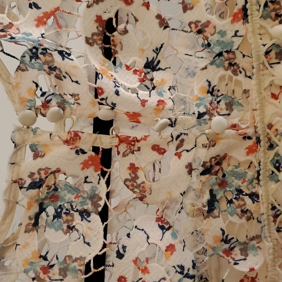 NWOT Tularosa Elba Rainbow Lace Mini Dress Sz. XS - Picture 11 of 12